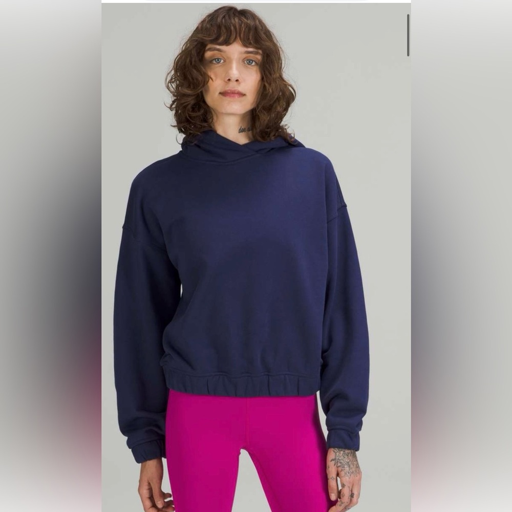 Lululemon Relaxed Cropped Hoodie